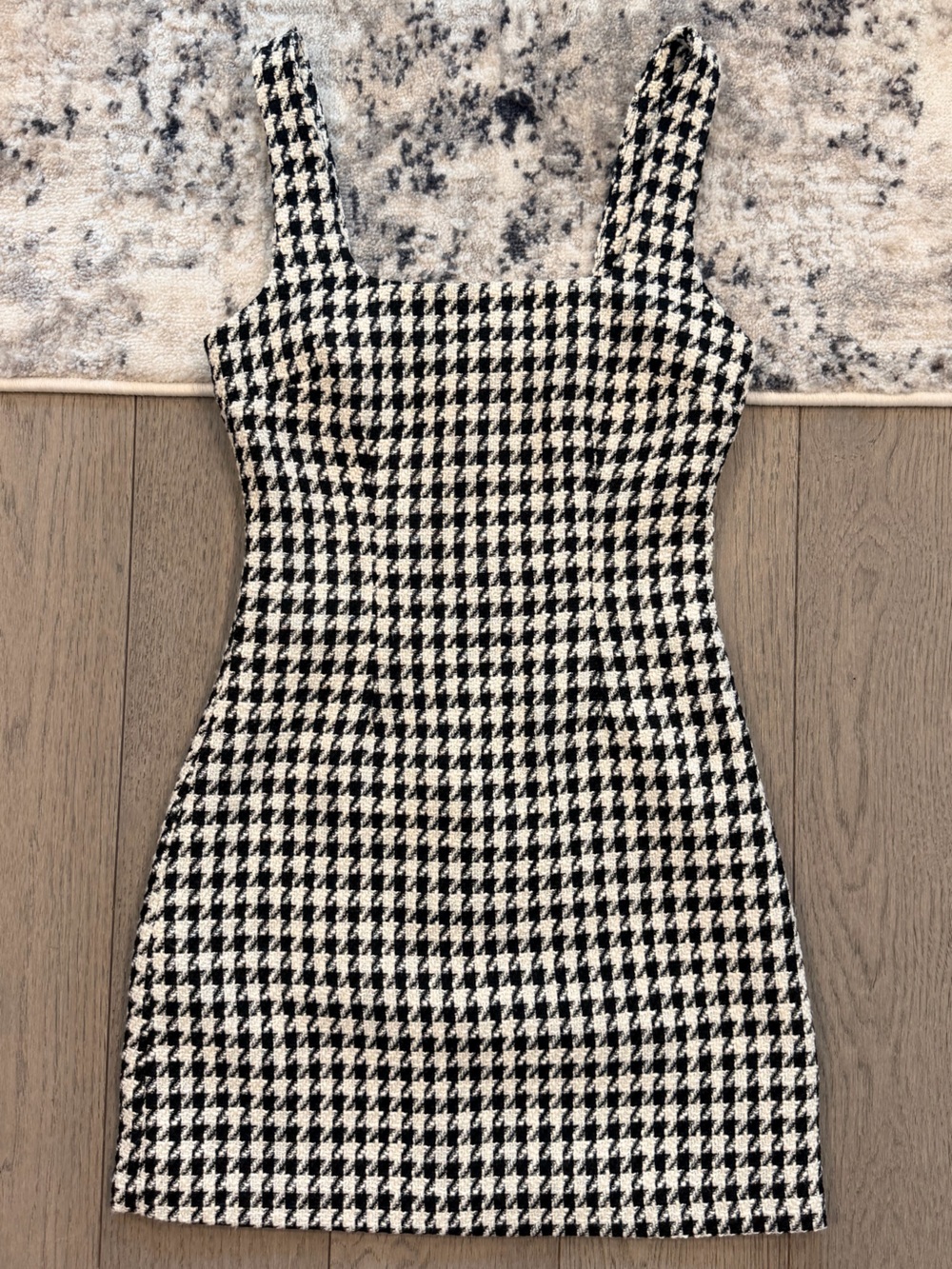 Dynamite Black and White Mini Dress